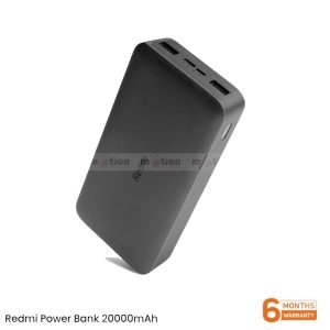 Redmi 20000mAh Dual Input & Output Fast Charge Power Bank