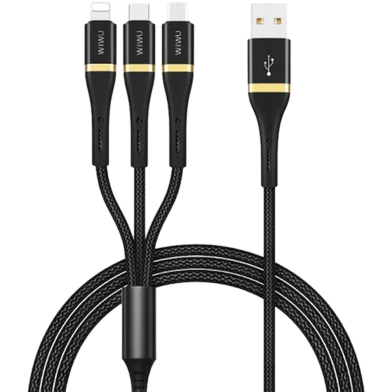 Wiwu ED 104 3A Lightning Type C Micro Ca Wiwu 14696 309282